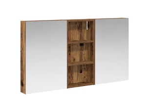 Ensemble de meubles de salle de bain 3 pcs 110x10.5x60.5 cm shl4299