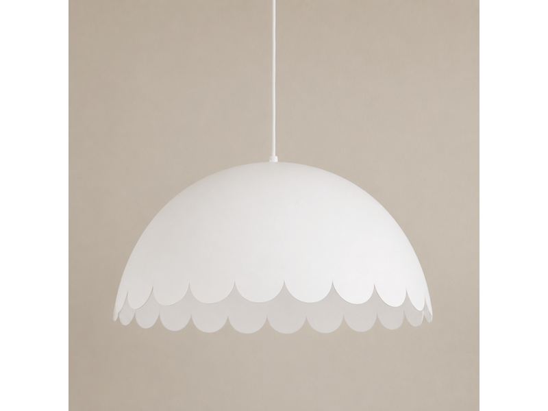  Suspension en métal blanc d50 cm-flow Flow - Conforama B