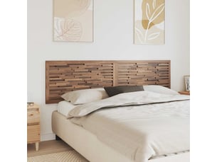 Tete de lit A poser largeur 200 cm   marron