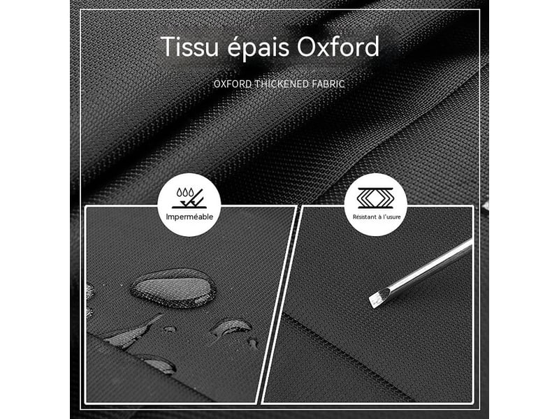  Housse de moto exterieur etanche universelle extérieure 4 bandes réfléchissantes 295x110x140cm  - Conforama C