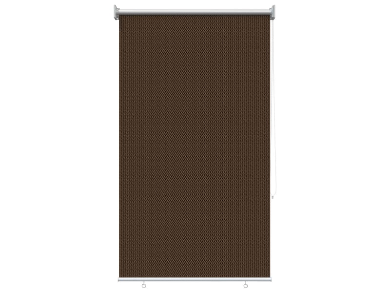  Store enrouleur extérieur, store à rouleau à 90% de blocage uv marron hdpe cf45205  - Conforama A