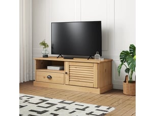 Meuble tv coloris marron 106 cm <strong></strong>  <strong></strong>