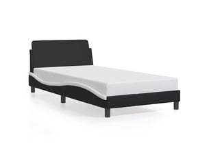 Lit simple 100x200 cm    coloris noir