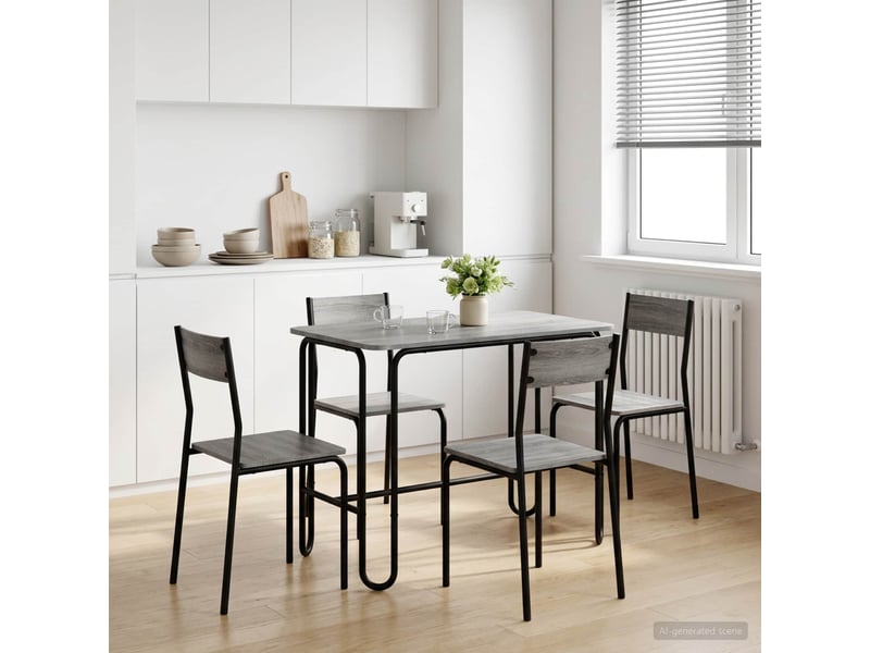 Vidaxl table de salle à manger | table de repas 100 x 50 x 75 cm - Conforama B