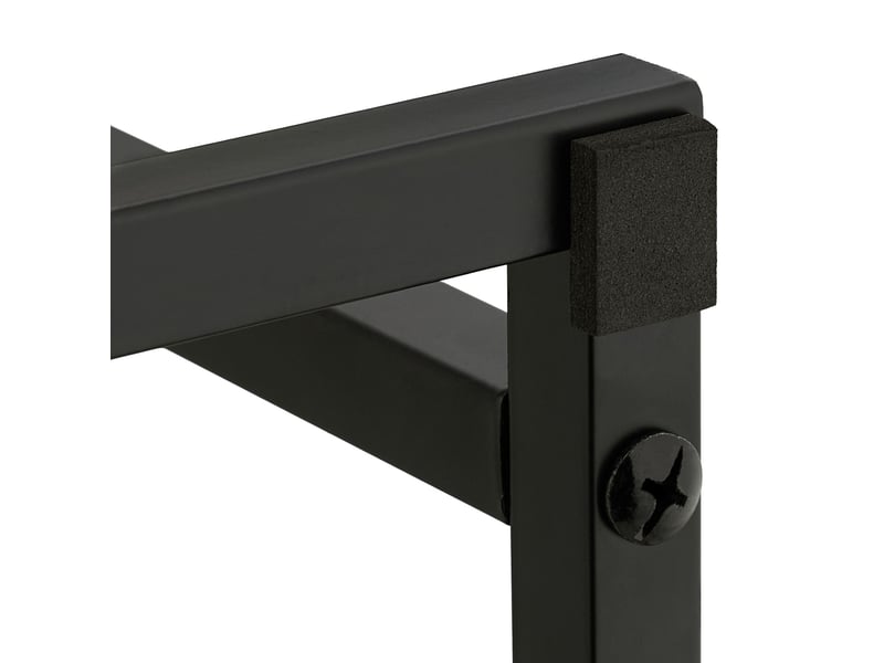  Porte-serviettes décoratif moderne avec 2 barres décalées 65 x 50 x 10 cm en fer naturel 13_0015455  - Conforama C