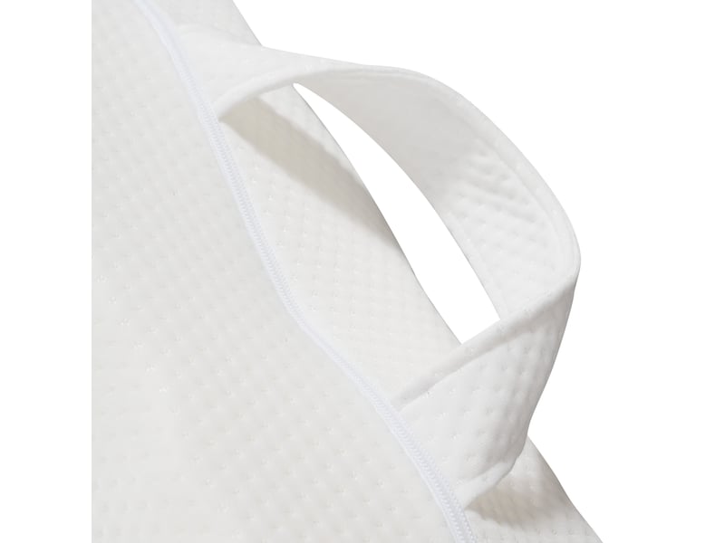  Matelas mousse froide modenvie 90 x 200 cm 20 cm 7 zones réversible h2 h3 blanc  - Conforama E