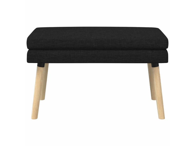 Banc d'entrée, banc à double couche noir 80x40x47 cm tissu  - Conforama E