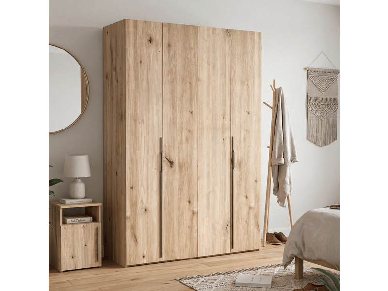  Selsey bari - armoire - 200 cm - chêne artisan Bari - Conforama B