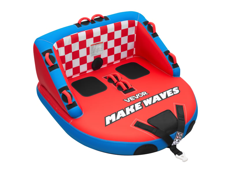  Vevor bouée tractée gonflable canapé pour tubing bateau 2 passagers 154 kg  - Conforama A