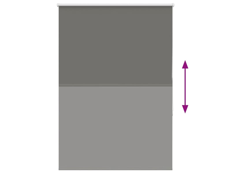  Store enrouleur occultant, store à rouleau largeur du tissu 100,7 cm polyester cf45799  - Conforama E