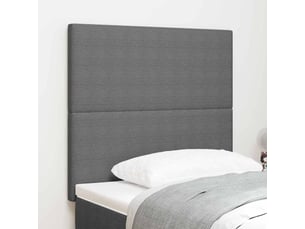 Tete de lit A poser largeur 100 cm <strong></strong> <strong></strong> argenté