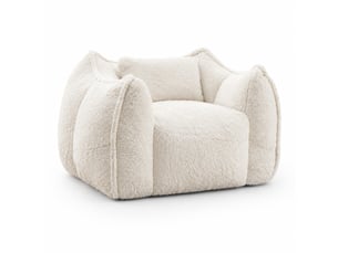 Fauteuil fixe <strong>MODENVIE</strong> <strong></strong> Tissu beige vendu A l'unité