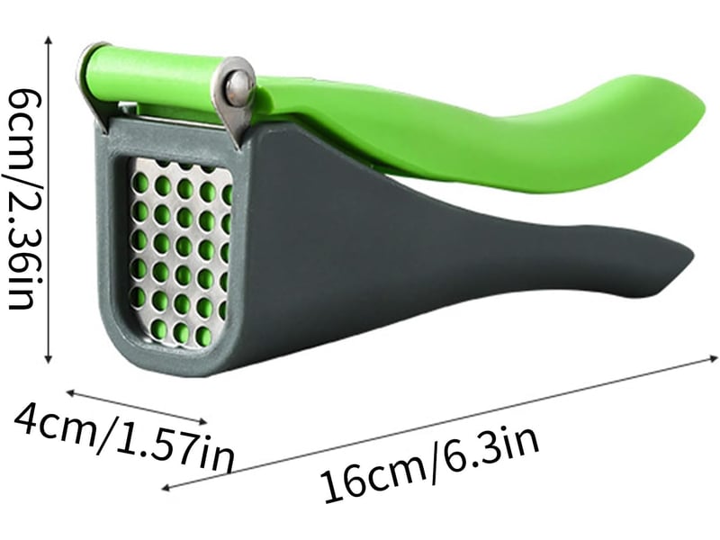  Presse-ail en acier inoxydable – outil manuel pour hacher les pommes de terre, multifonctionnel et amovible, gadget de cuisine pour la préparation de  - Conforama B