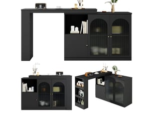 Table coloris noir <strong></strong> <strong></strong> - 120 cm