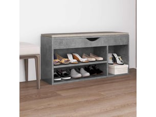 Meuble à chaussures 3 paire(s)  <strong></strong>  <strong></strong> coloris argenté
