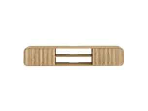 Meuble tv coloris naturel 160 cm TCQPZ