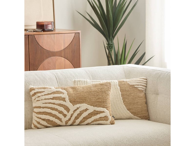  Coussin loomia rectangulaire 30x50cm fleur LOOMIA - Conforama B