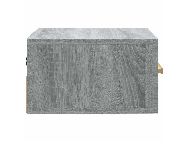  Table de chevet - cabinet de chevet - table de nuit murale sonoma gris 35x35x20 cm  - Conforama E