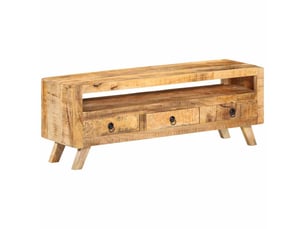 Meuble tv coloris marron 110 cm <strong></strong>  <strong></strong>