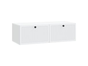 Meuble tv coloris blanc 98 cm <strong></strong>  <strong></strong>