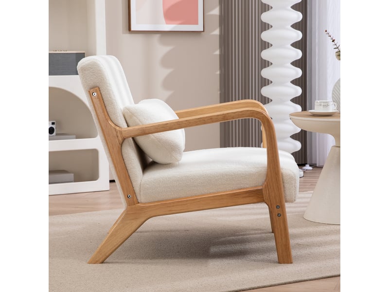  Fauteuil lounge – assise profonde – accoudoirs confort  - Conforama E