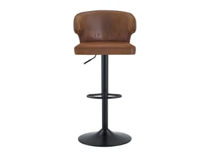 tabouret de bar assise réglable en hauteur  PANGIVO W3658P438278 - marron
