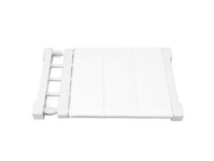 Étagère de placard à tension réglable, largeur 24 cm, support de rangement pour garde-robe (nestnicheg4oy80ag53-12)
