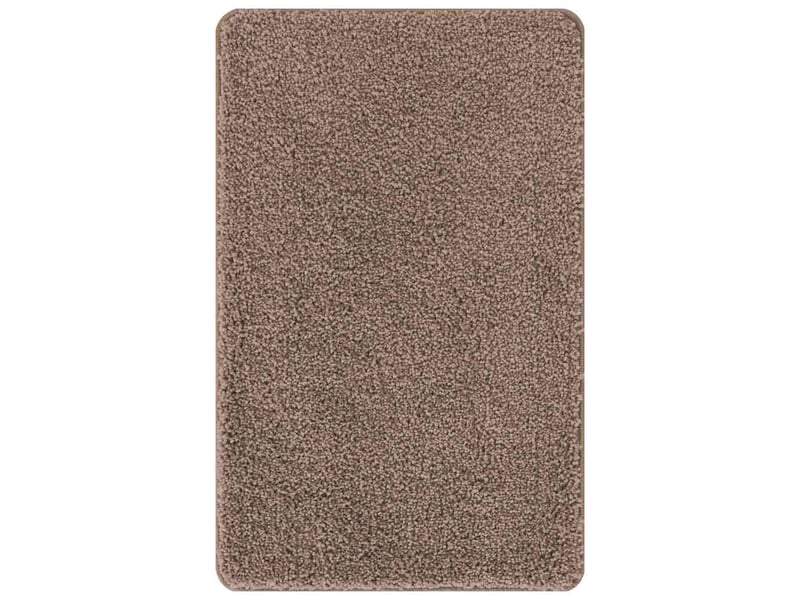  Ensemble de tapis de bain antidérapants 2 pc marron 50 x 50 cm cf64744  - Conforama D
