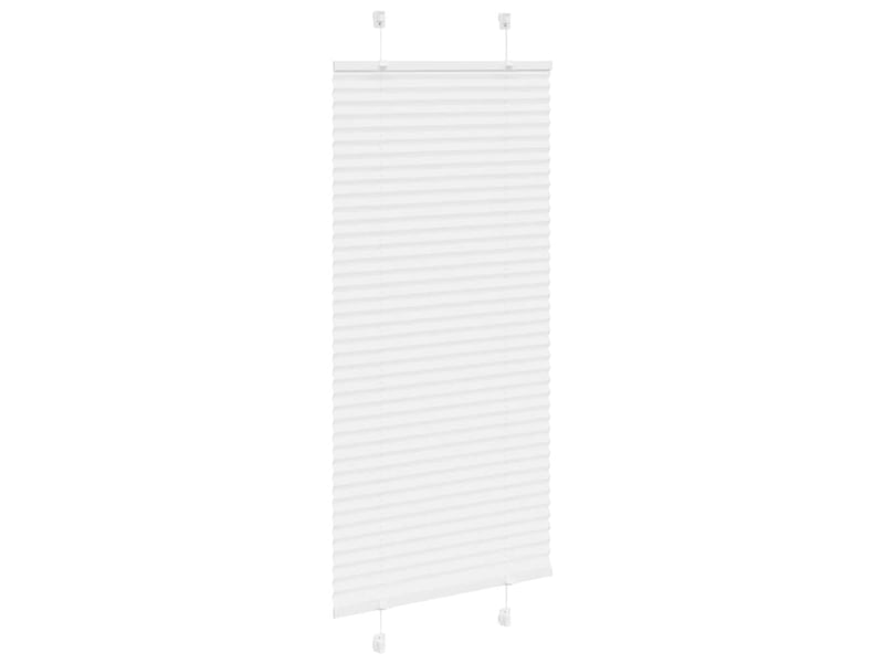  Store plissé, store de fenêtre blanc 60x100 cm largeur du tissu 59,4 cm polyester cf46749  - Conforama C