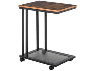 Table basse rectangulaire coloris bicolore DESMIU  - 36 cmx51 cm