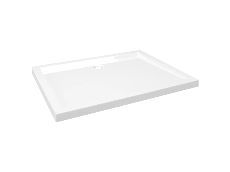  Receveur de douche base de douche bac de douche salle de bain toilette salle d’eau maison intérieur rectangulaire abs 70 x 90 cm blanc 02_0001946  - Conforama B