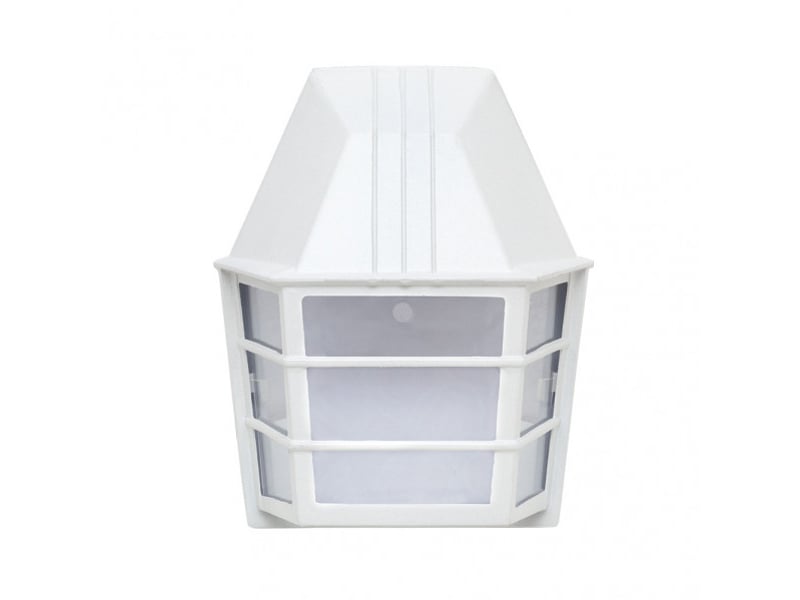  Applique extérieure classique fabrilamp acrux blanc, 1 x e27, ip23, 24 x 20 x 11,5 cm 149861001 - Conforama A
