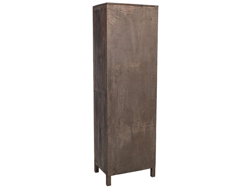  Armoire en bois marron 55x40x179 cm h  - Conforama D