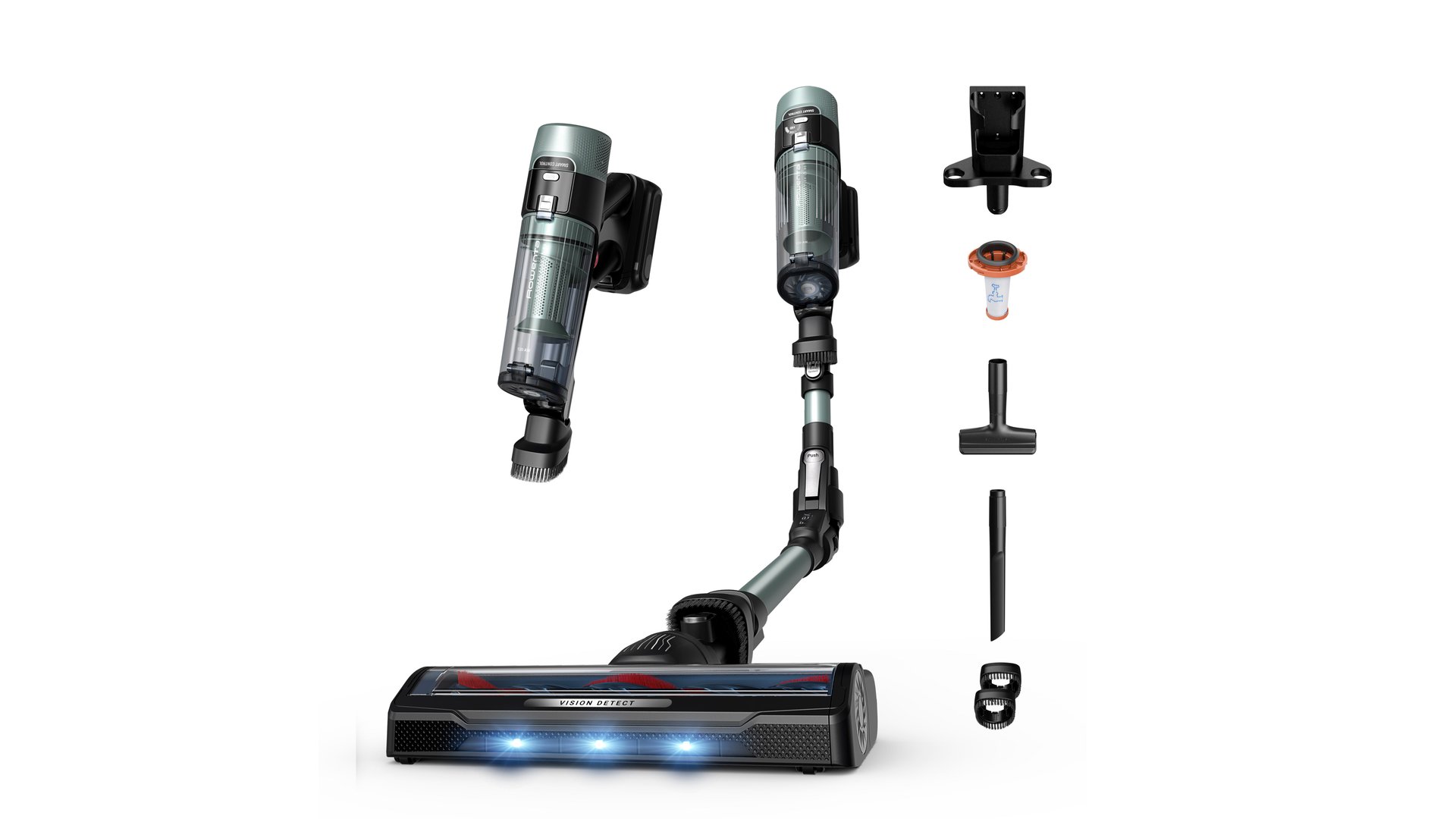 ASPIRATEUR BALAI ROWENTA RH7A32E0 Vert Conforama
