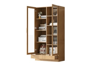Vitrine coloris naturel <strong>PANGIVO</strong> <strong></strong> - 80 cmx160 cm