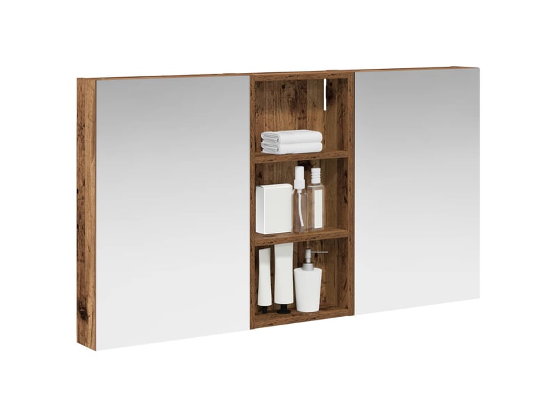 Ensemble de meubles de salle de bain 3 pcs 110x10.5x60.5 cm shl4299 - Conforama C