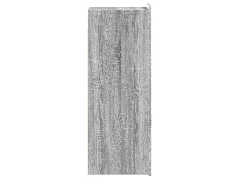  Armoire murale salon, meuble de rangement sonoma gris 33 x 34,5 x 94 cm bois d'ingénierie  - Conforama E