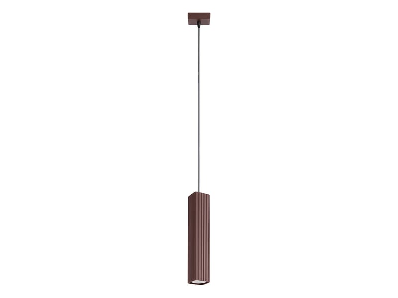  Suspension rayo 1 brune aluminium moderne 118x8x8cm SL.3239 - Conforama A