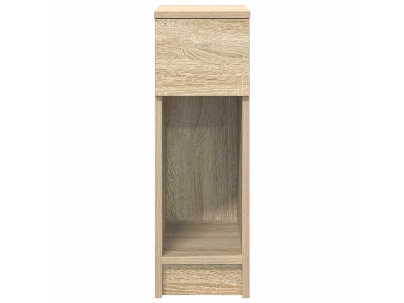  Table de chevet - cabinet de chevet - table de nuit avec tiroir chêne sonoma 20x36x60 cm  - Conforama C