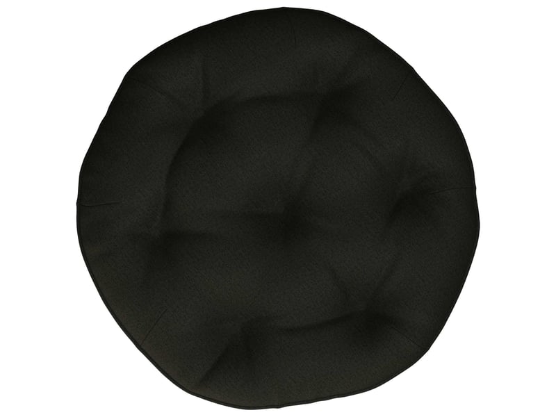  Coussin de chaise suspendue, coussin d'assise vianen 100 % polyester noir cf54287  - Conforama D