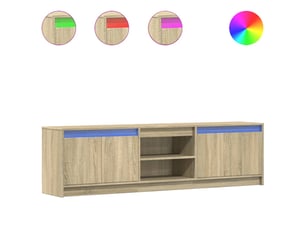 Meuble tv coloris marron 180 cm <strong></strong>  <strong></strong>