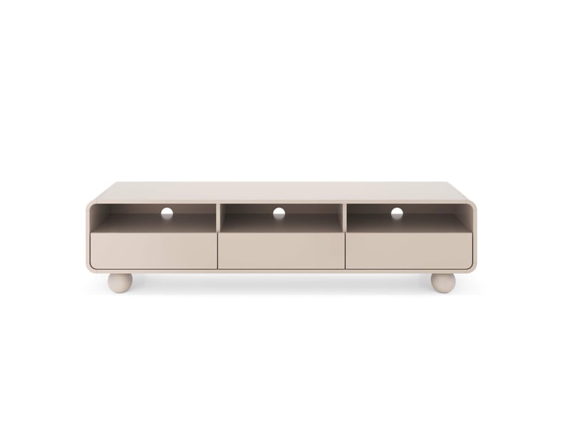  Meuble tv alba avec 3 tiroirs en bois 180cm ALBA - Conforama A