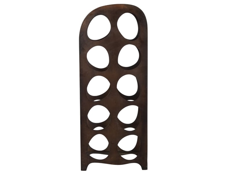  Porte-bouteilles en métal mads 65cm marron  - Conforama A