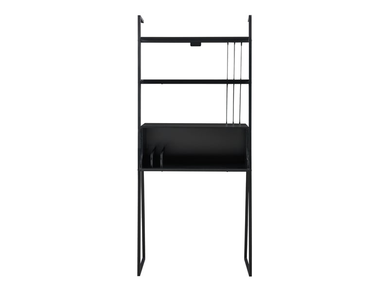  Ensemble de 2 meubles storfjord avec bureau et meuble tv noir [en.casa] Storfjord - Conforama D