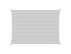 Voile d'ombre - voile d'ombrage - voile parasol gris clair et blanc 3,5 x 5 m