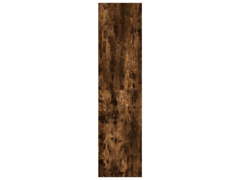  Garde-robe, armoire de rangement chêne fumé 80x50x200 cm bois d'ingénierie shl43003  - Conforama E