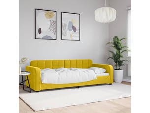 Lit simple 80x200 cm    coloris jaune