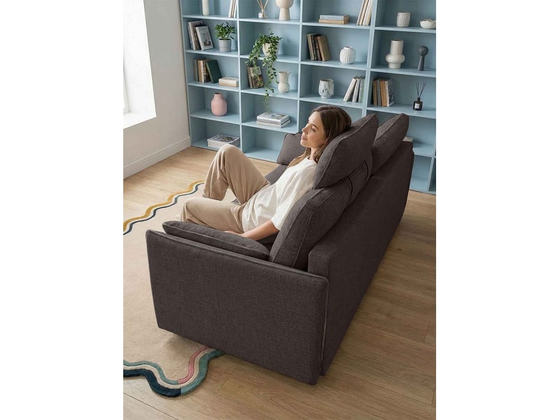  Sam, canapé 3 places convertible, marron Sam - Conforama R
