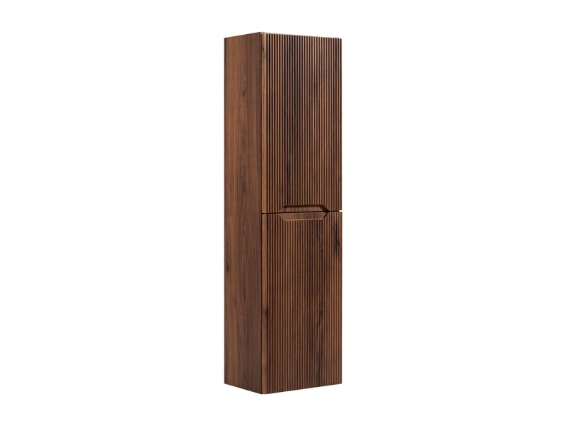 Ensemble meuble sous vasque et colonne novo l.60 cm effet noyer warmia - Conforama W