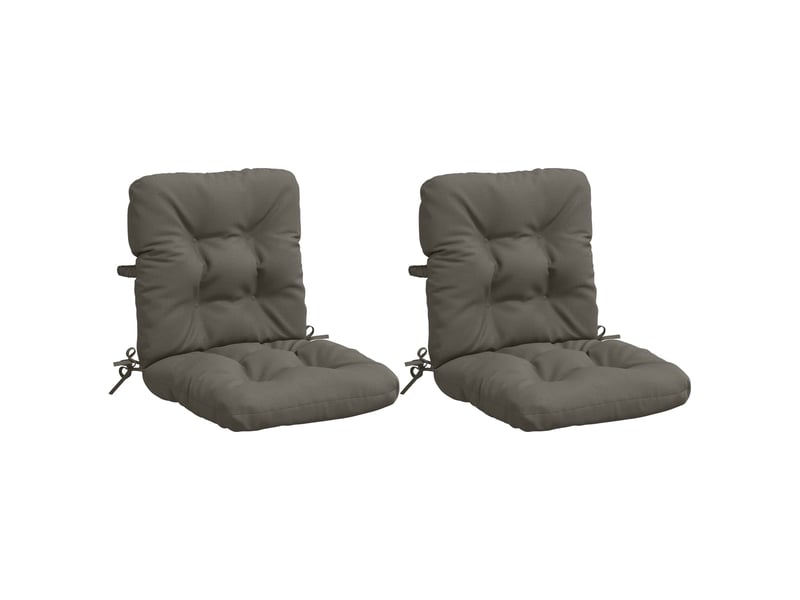 Lot de 2 coussins de chaise à dossier haut vianen cf59298 - Conforama A
